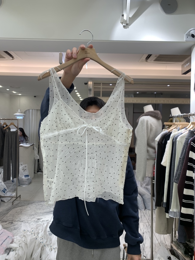 BY BOMI東大門代購女裝新品推薦26春夏職業休閑吊帶背心BY BOMI吊帶/背心圖色2