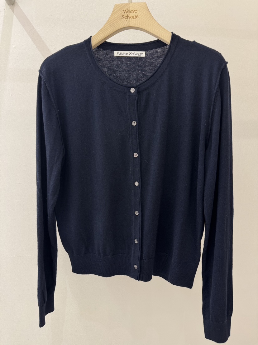 WEAUE SELVAGE韓國代購女裝新款時尚真品熱賣針織衫開衫Weave Selvage針織衫圖色3