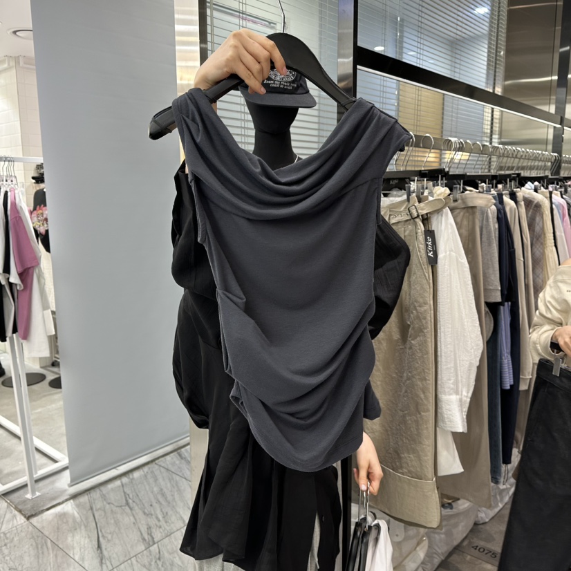 KIRKE東大門實拍女士新款26春夏職業人氣時尚休閑吊帶背心KIRKE吊帶/背心