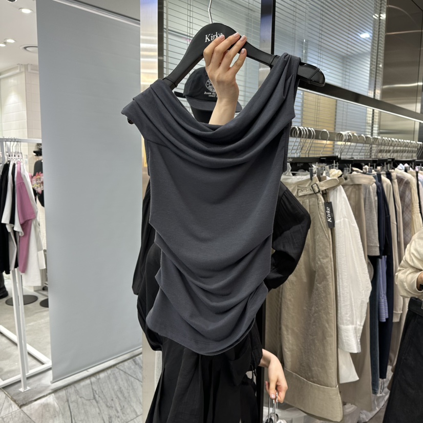 KIRKE東大門實拍女士新款26春夏職業人氣時尚休閑吊帶背心KIRKE吊帶/背心圖色3