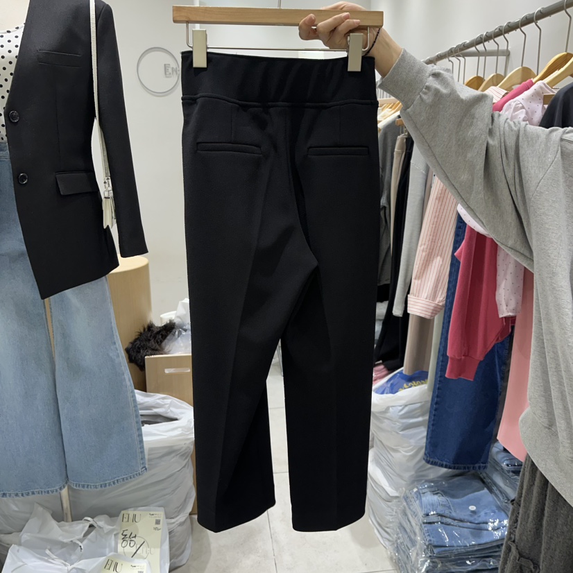 EN.U東大門實拍女裝新款真品26春夏推薦人氣職業熱賣休閑褲EN.U休閑褲