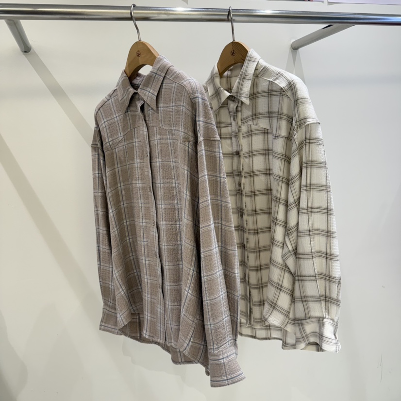 SELECT MARKET東大門實拍女士新品26春夏職業襯衫蕾絲衫SELECT MARKET襯衫/蕾絲衫