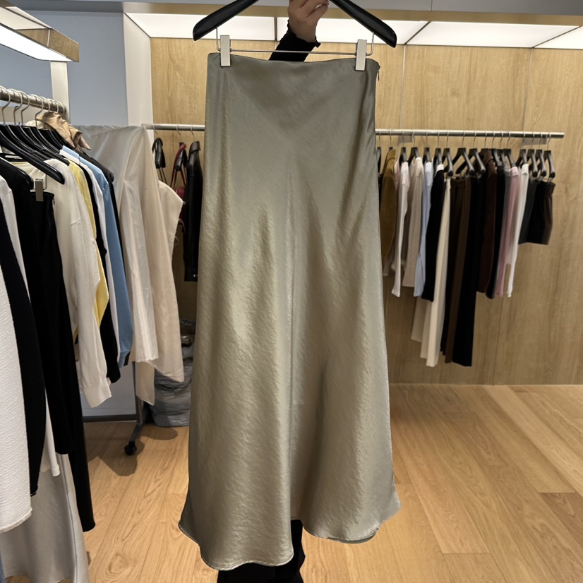 LEFANCY韓國直郵女裝新品熱賣26春夏時尚職業人氣推薦長裙LEFANCY長裙圖色2