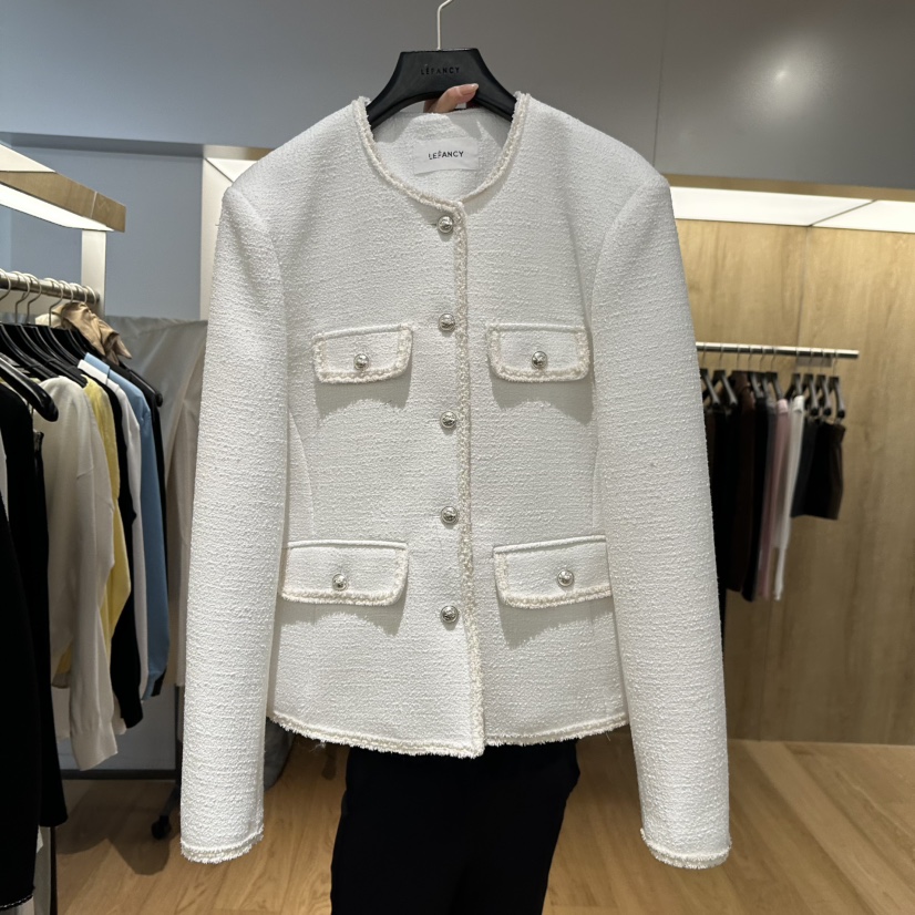 LEFANCY東大門直郵女士新品人氣26春夏時尚推薦熱賣真品夾克LEFANCY夾克圖色1