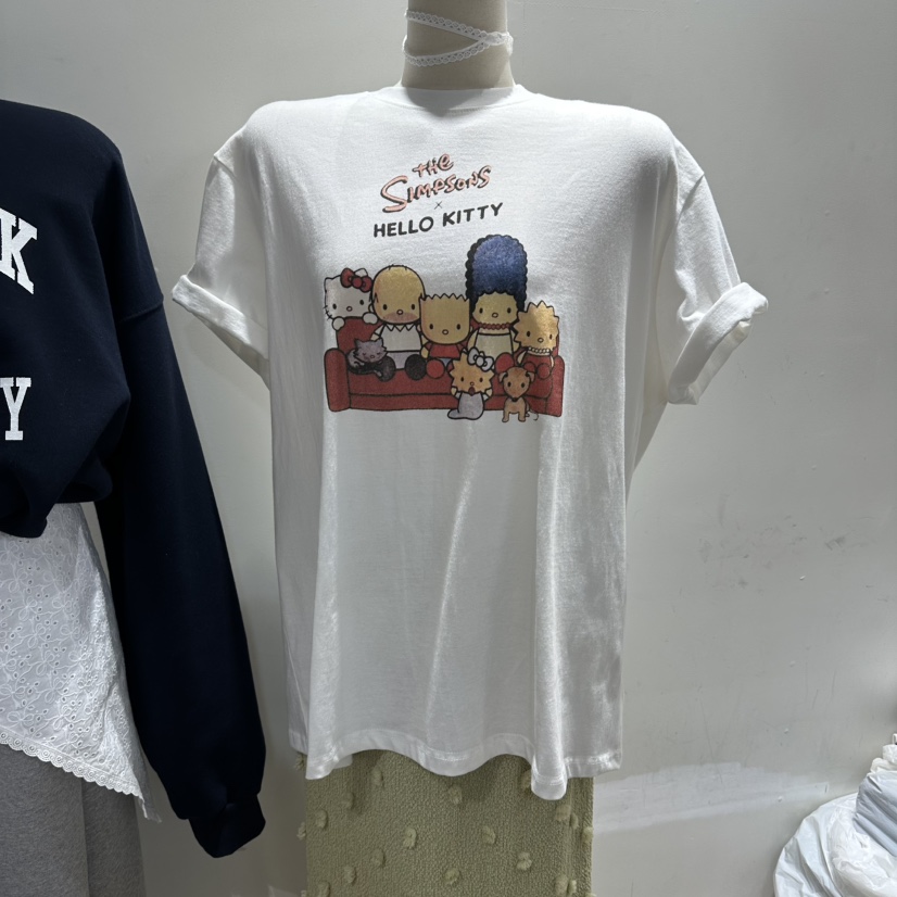 ASSEMBLY韓國直郵女裝新品26春夏休閑職業人氣熱賣時尚T恤ASSEMBLYT恤圖色1