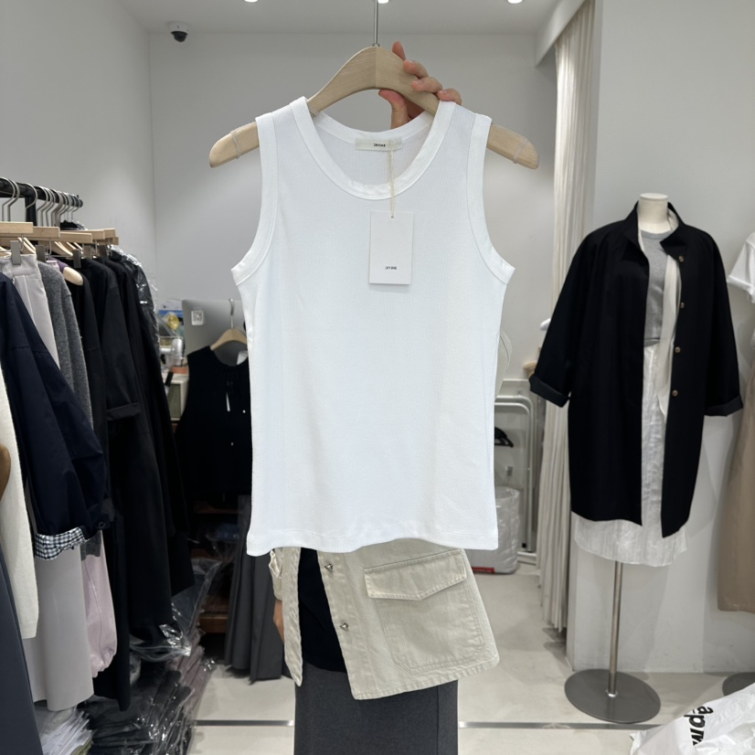 IRVINE韓國代購女裝新品真品職業熱賣休閑人氣26春夏吊帶背心IRVINE吊帶/背心圖色1