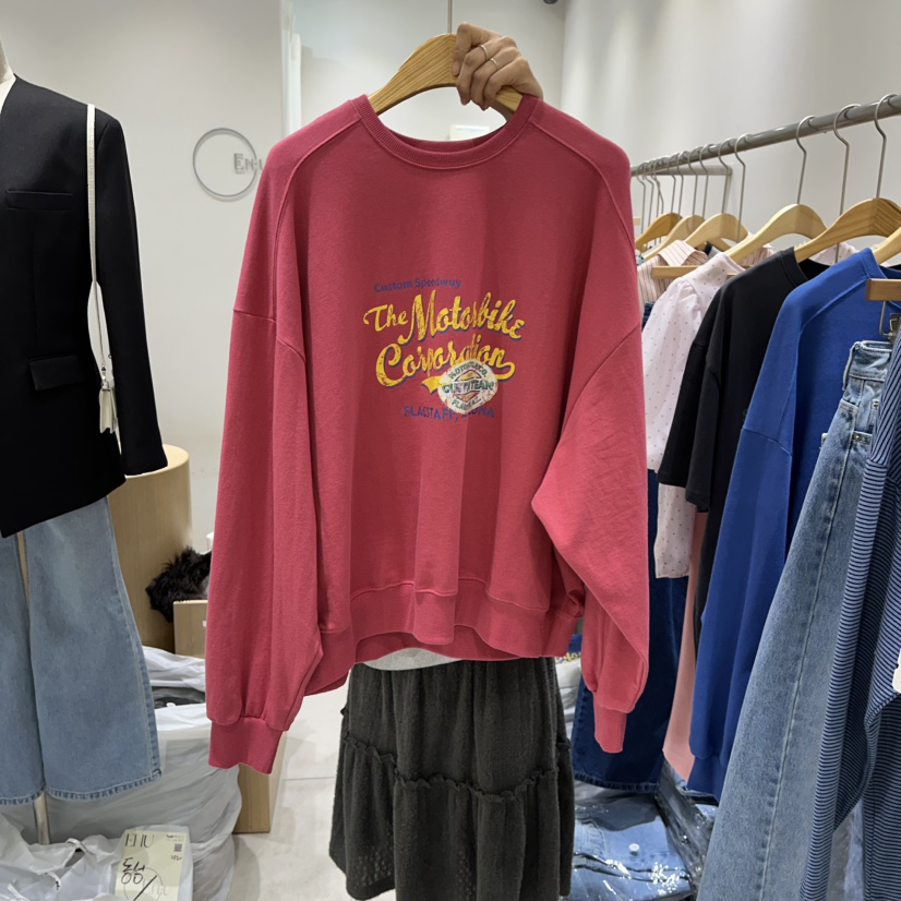 EN.U韓國代購女士新款熱賣時尚職業人氣推薦衛衣不含內搭EN.U衛衣圖色2