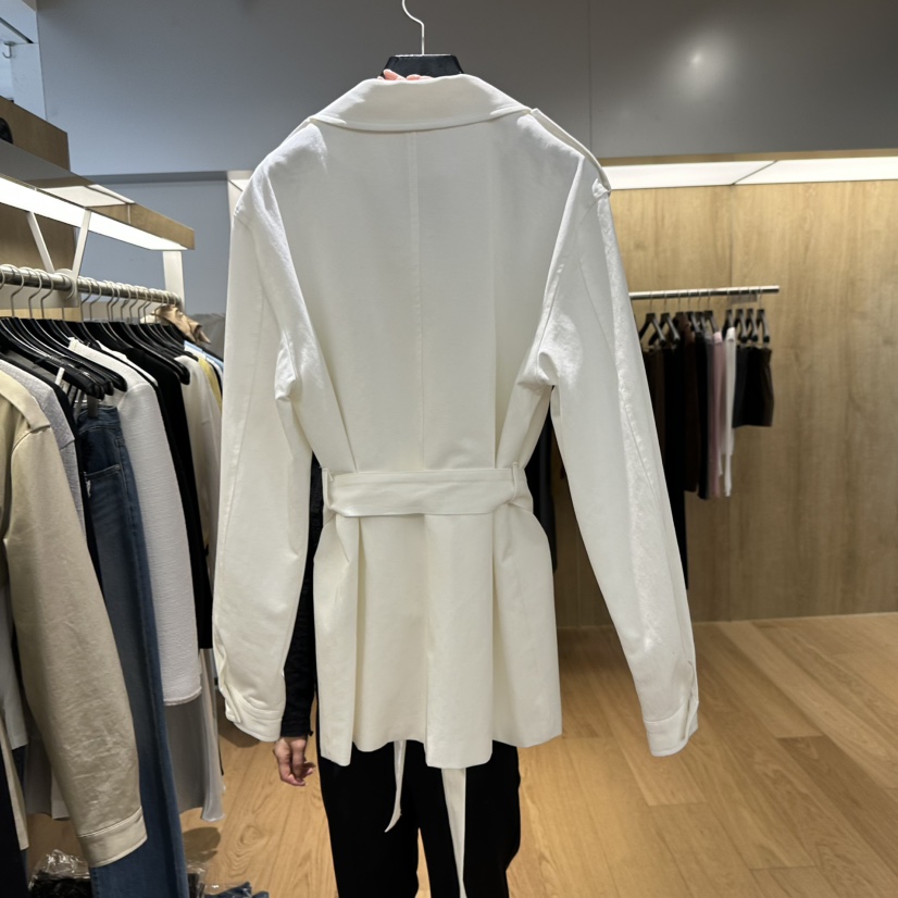 LEFANCY東大門實拍女裝新款時尚人氣26春夏推薦夾克含腰帶LEFANCY夾克