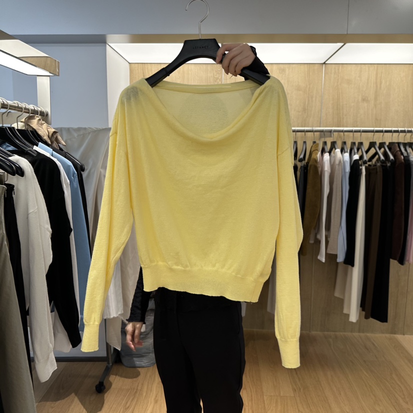 LEFANCY東大門直郵女士新品休閑職業時尚26春夏針織衫高領LEFANCY針織衫圖色2