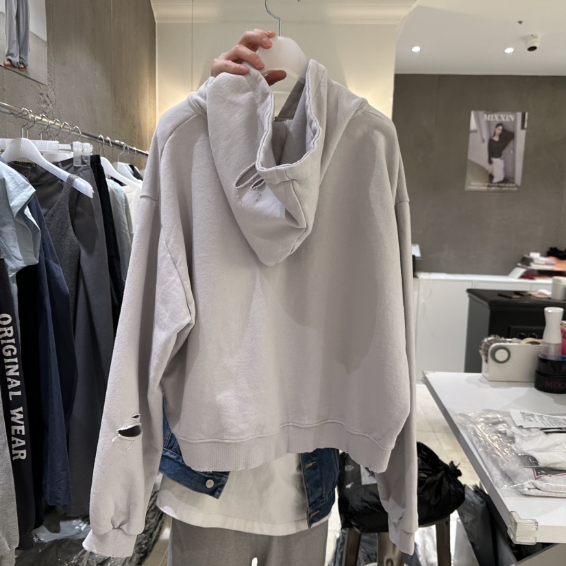 MIXXIN東大門實拍女裝新品真品熱賣26春夏夾克連帽拉鏈衫復古MIXXIN夾克