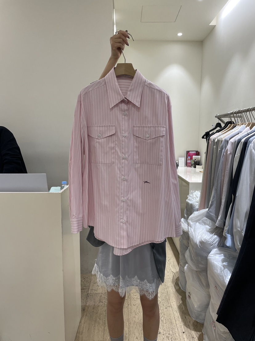 FLOWER-L東大門直郵女士新品26春夏時尚人氣熱賣襯衫蕾絲衫FLOWER-L襯衫/蕾絲衫圖色3