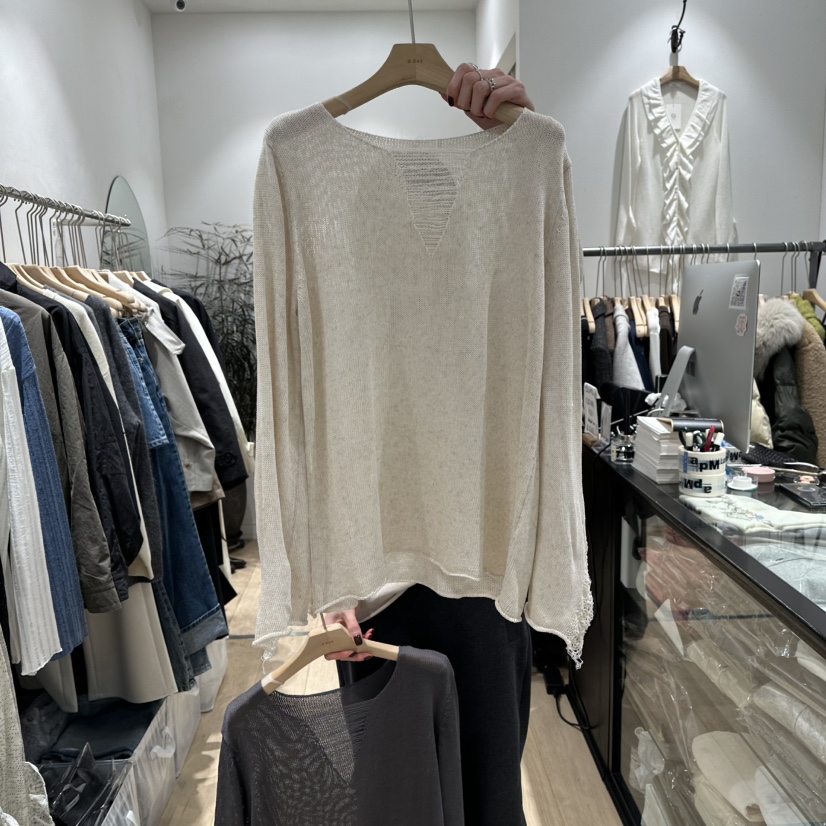 DDAY東大門直郵女裝新款人氣職業熱賣時尚推薦休閑針織衫DDAY針織衫圖色1