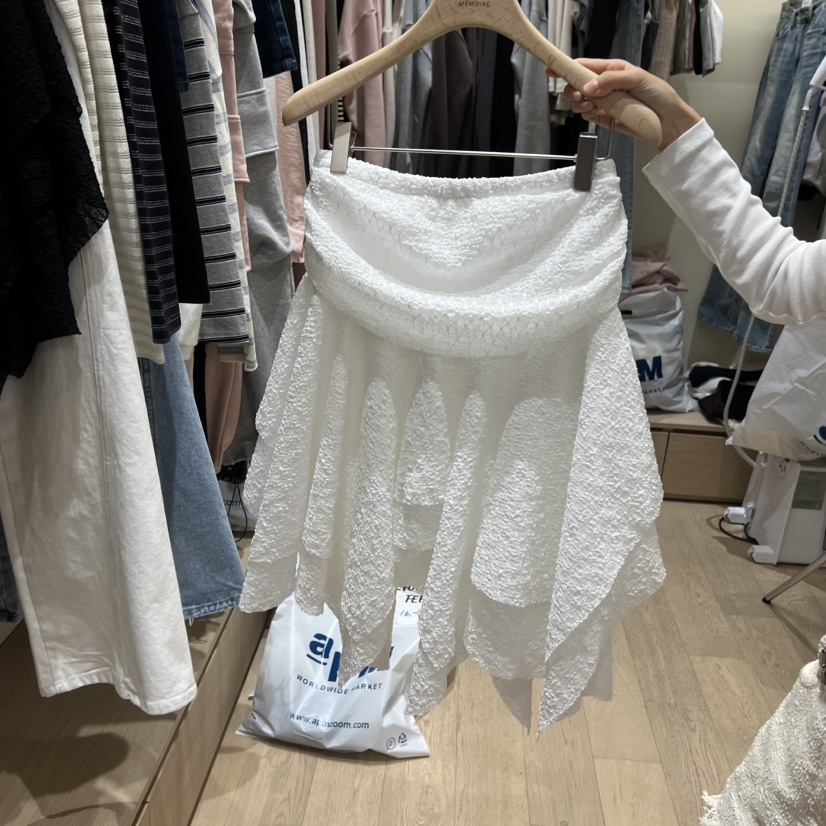 MEMOIRE韓國代購女裝新品人氣推薦休閑職業熱賣半身裙中短裙MEMOIRE半身裙/中短裙圖色1