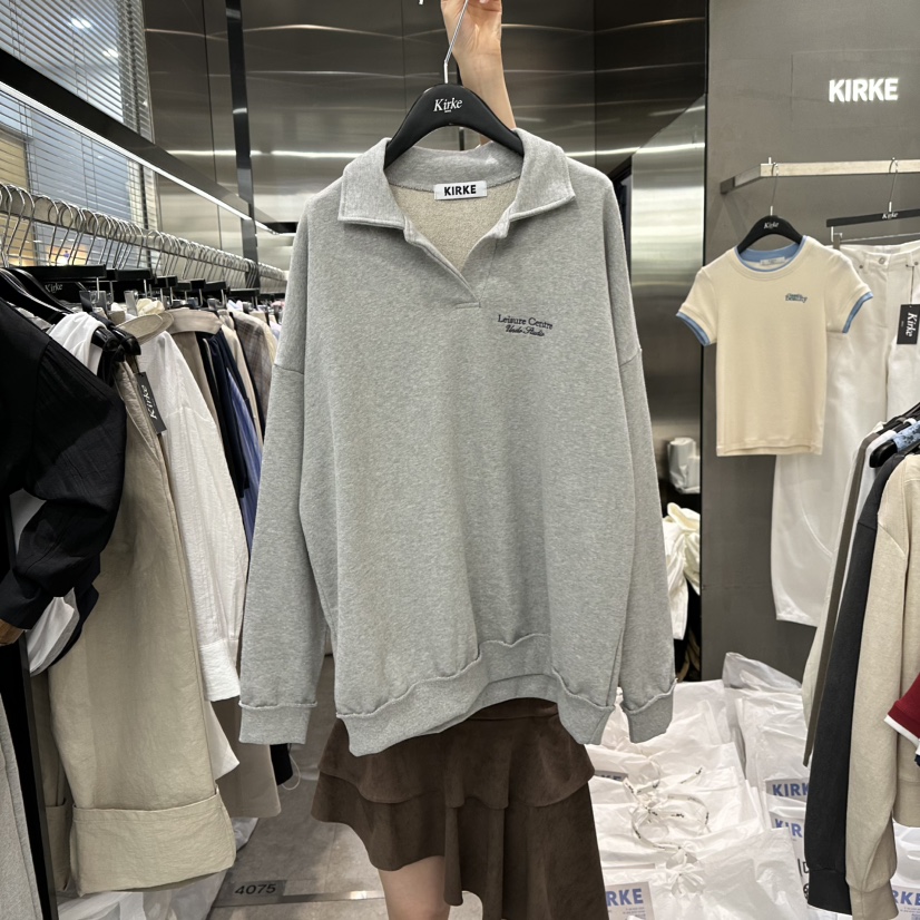 KIRKE東大門直郵女士新款休閑推薦熱賣人氣26春夏真品衛衣KIRKE衛衣圖色1