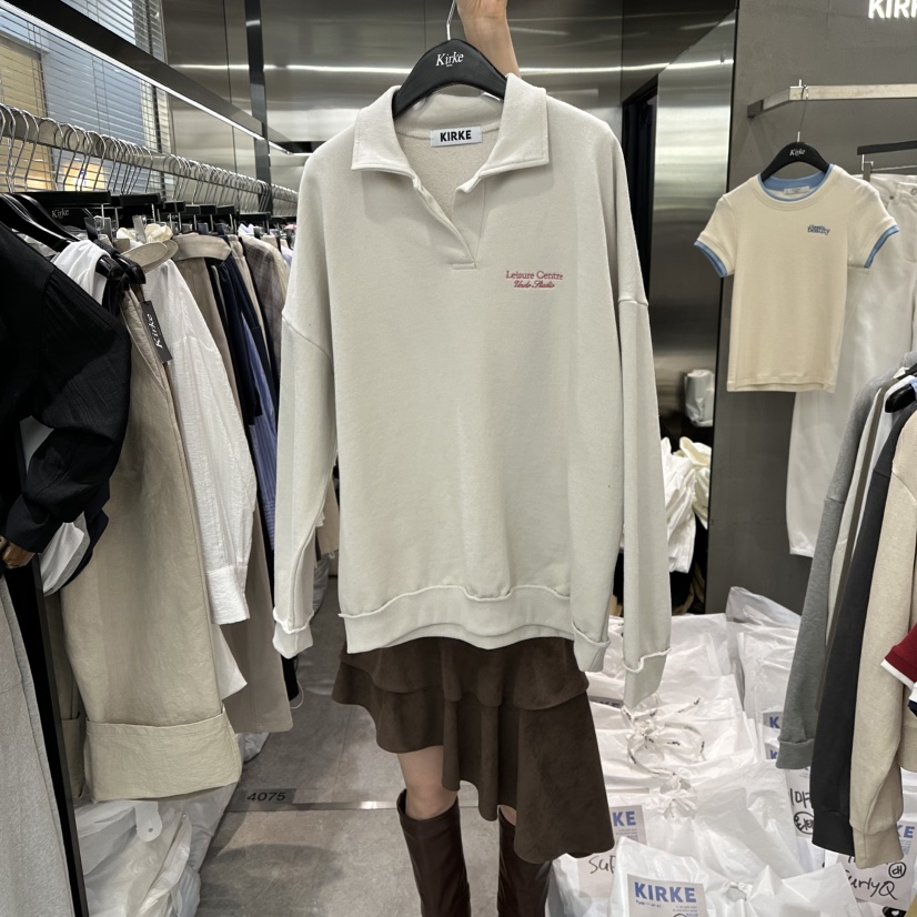 KIRKE東大門直郵女士新款休閑推薦熱賣人氣26春夏真品衛衣KIRKE衛衣圖色3