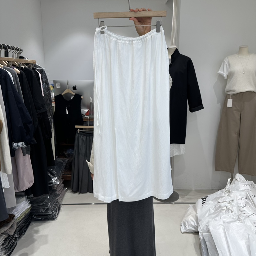 IRVINE韓國代購女裝新品熱賣休閑真品職業26春夏人氣長裙IRVINE長裙圖色1