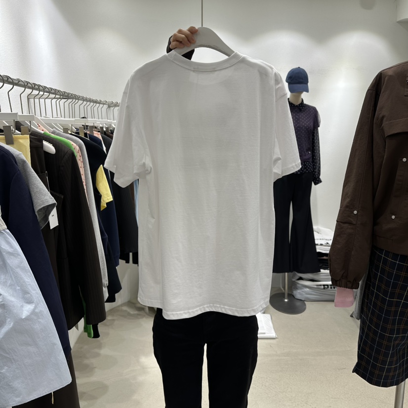 INNI韓國直郵女裝新品推薦職業26春夏真品時尚熱賣休閑T恤inniT恤