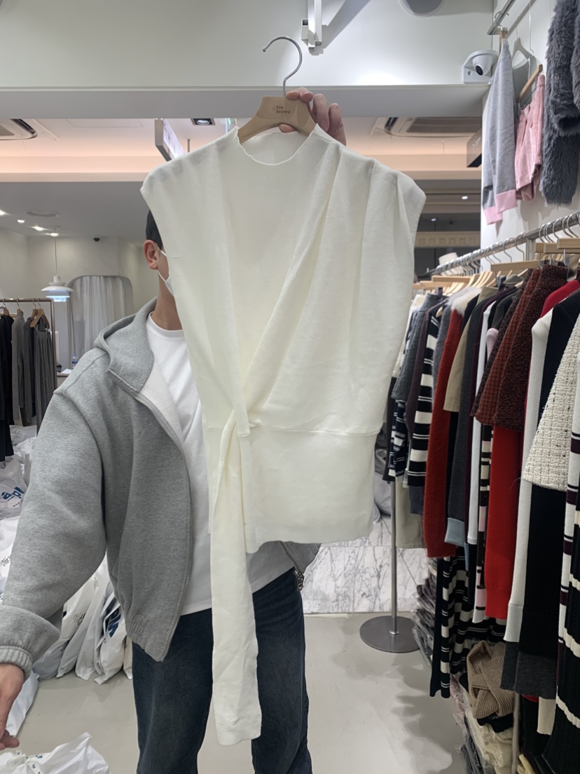 BY BOMI東大門代購女裝新款休閑職業時尚真品推薦吊帶背心BY BOMI吊帶/背心圖色1