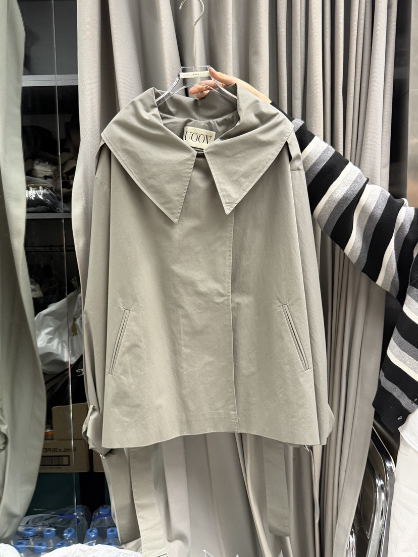 UOOV韓國代購女裝新款推薦休閑26春夏熱賣職業真品人氣夾克UOOV夾克圖色2