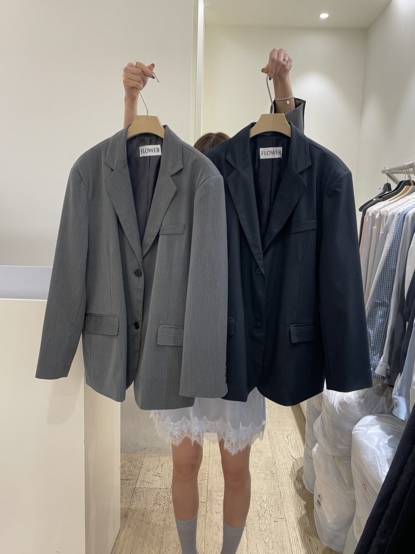 FLOWER-L東大門代購女裝新品推薦職業熱賣真品人氣26春夏夾克FLOWER-L夾克