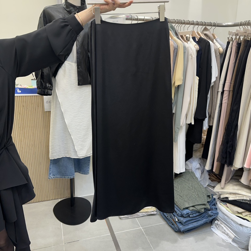 THE LOW韓國直郵女士新款職業真品推薦時尚熱賣休閑長裙THE LOW長裙