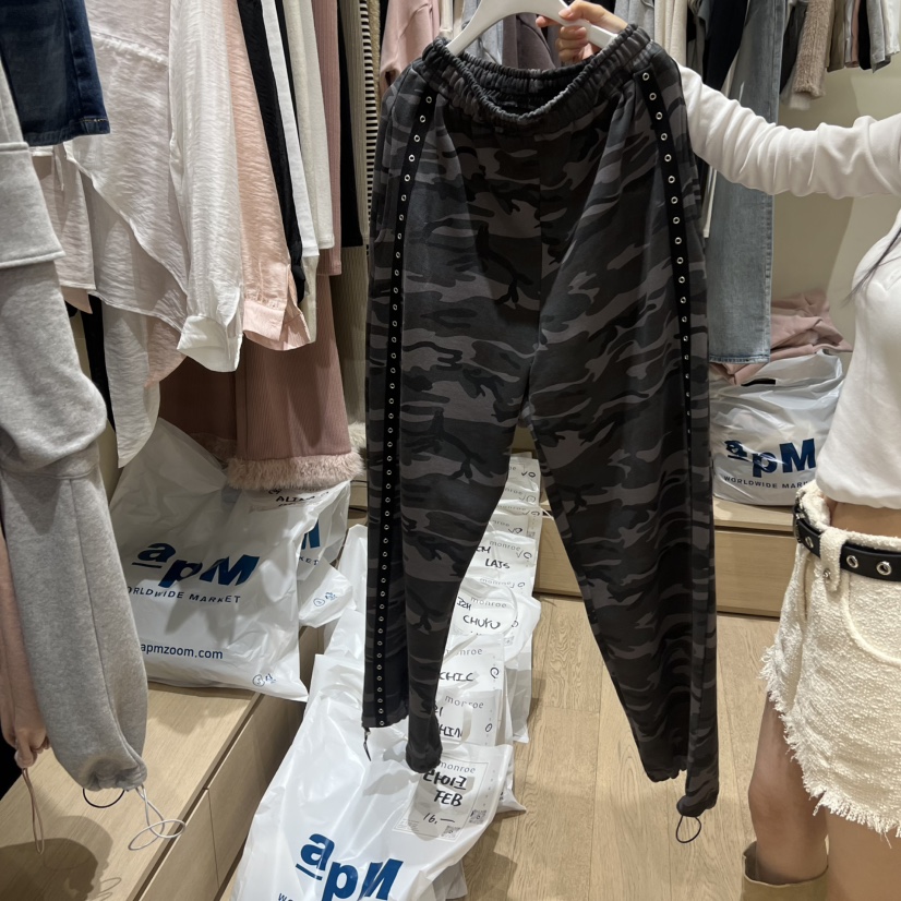 MEMOIRE韓國代購女裝新品真品休閑推薦26春夏熱賣人氣休閑褲MEMOIRE休閑褲圖色2