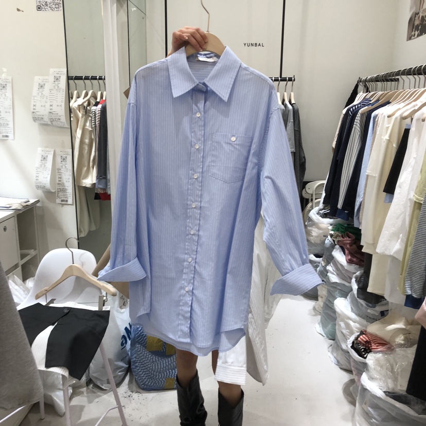 YUNBAL東大門代購女士新款職業熱賣人氣休閑26春夏襯衫蕾絲衫YUNBAL襯衫/蕾絲衫圖色2