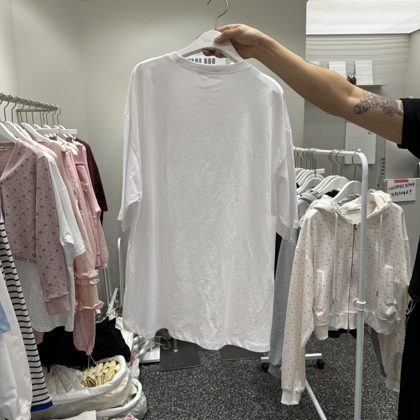 VINTAGE 888韓國代購女士新款推薦真品時尚休閑人氣熱賣T恤VINTAGE888/TRIPLE EIGHTT恤