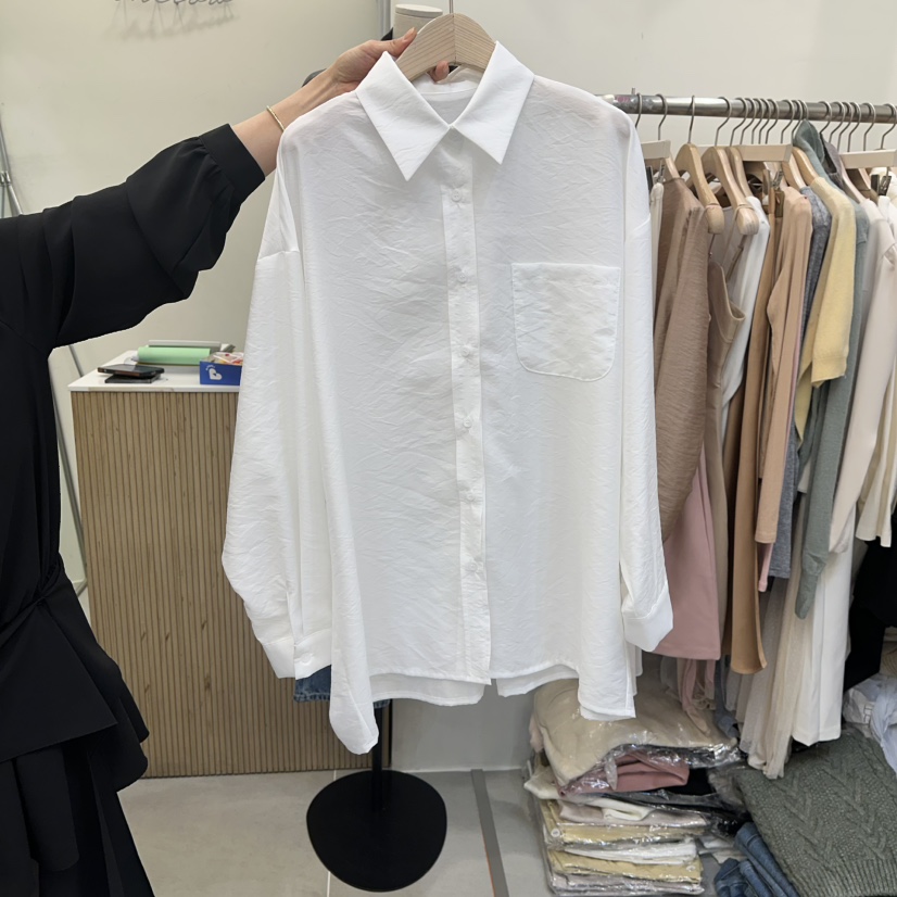 THE LOW東大門直郵女士新款時尚推薦真品熱賣襯衫蕾絲衫THE LOW襯衫/蕾絲衫圖色3