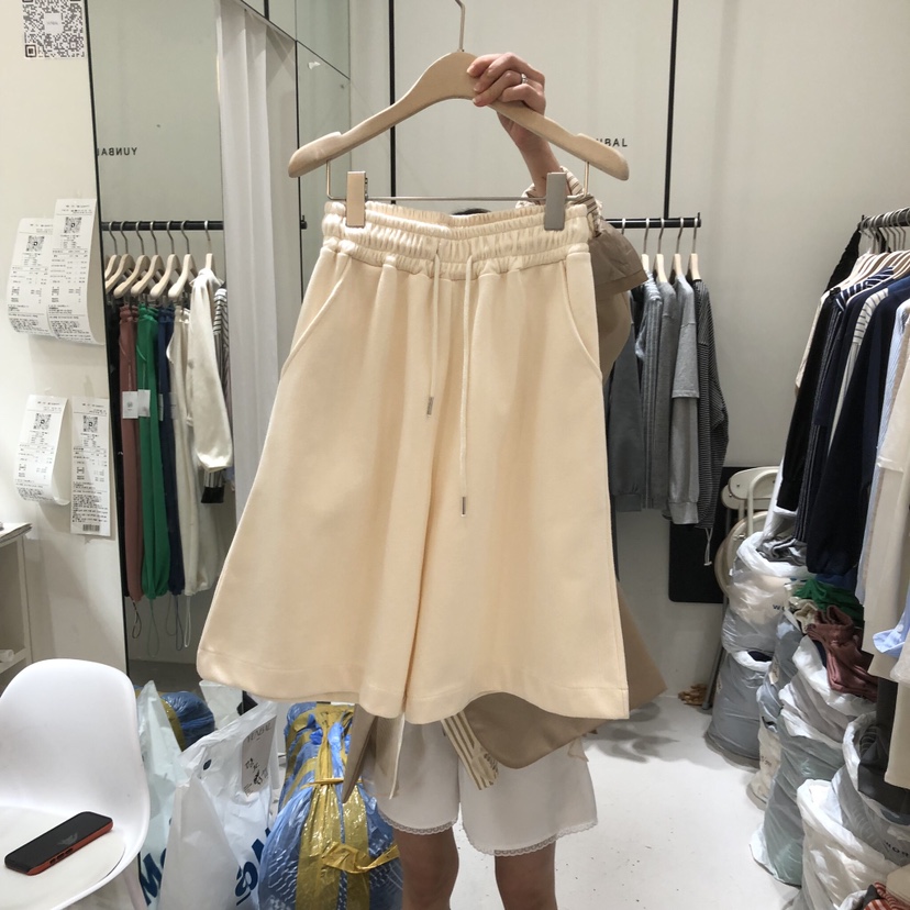 YUNBAL韓國代購女裝新款時尚真品推薦26春夏人氣休閑短褲YUNBAL短褲圖色1