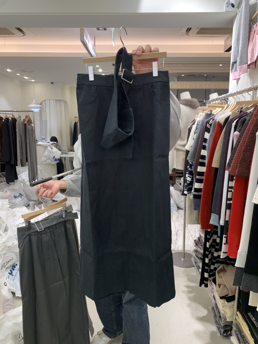 BY BOMI東大門直郵女士新款熱賣真品26春夏推薦長裙口袋BY BOMI長裙圖色1