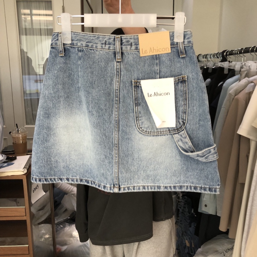 LE AHICON東大門代購女裝新品職業真品推薦26春夏休閑短裙Le Ahicon短裙