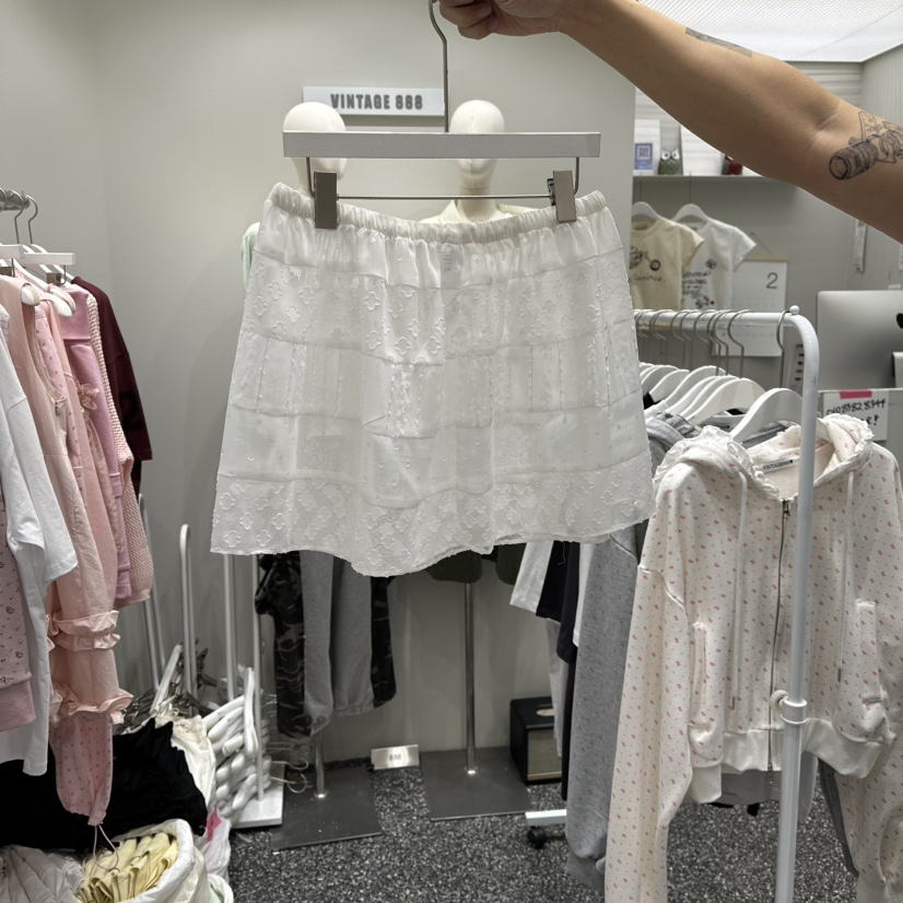 VINTAGE 888東大門代購女裝新款時尚熱賣26春夏職業短裙VINTAGE888/TRIPLE EIGHT短裙