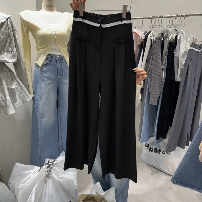 BAIE.38東大門代購女裝新品休閑推薦人氣真品休閑褲褶裥BAIE.38休閑褲圖色2