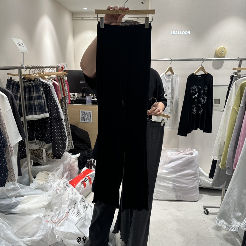 J.BALLOON東大門直郵女士新品熱賣人氣職業26春夏休閑褲J.BALLOON休閑褲圖色2黑色