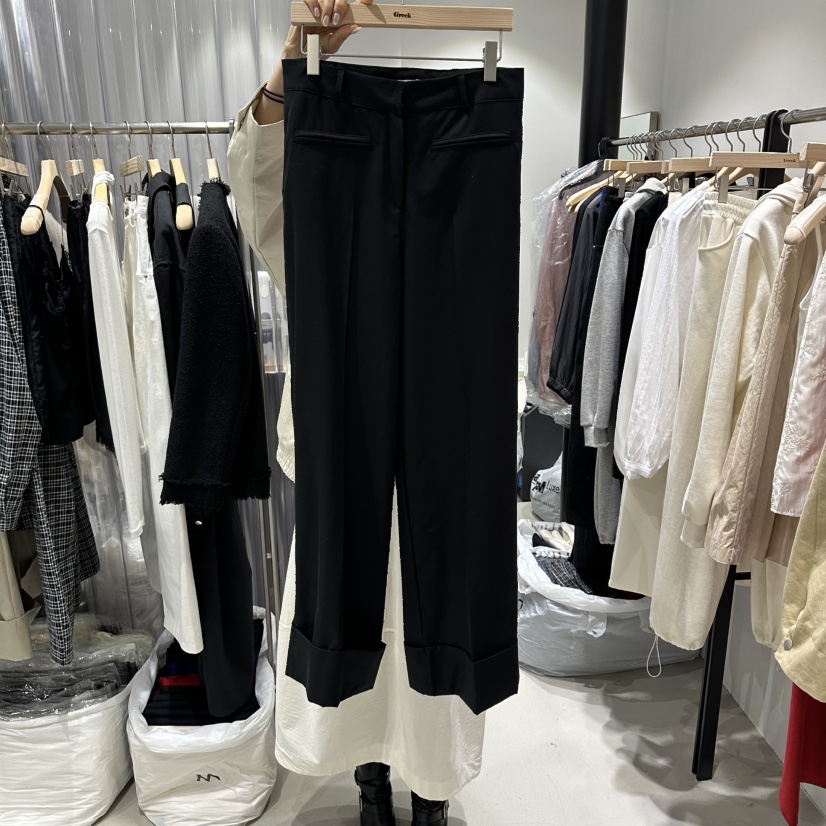 GREEK東大門代購女士新款真品休閑職業26春夏時尚熱賣休閑褲GREEK休閑褲圖色2