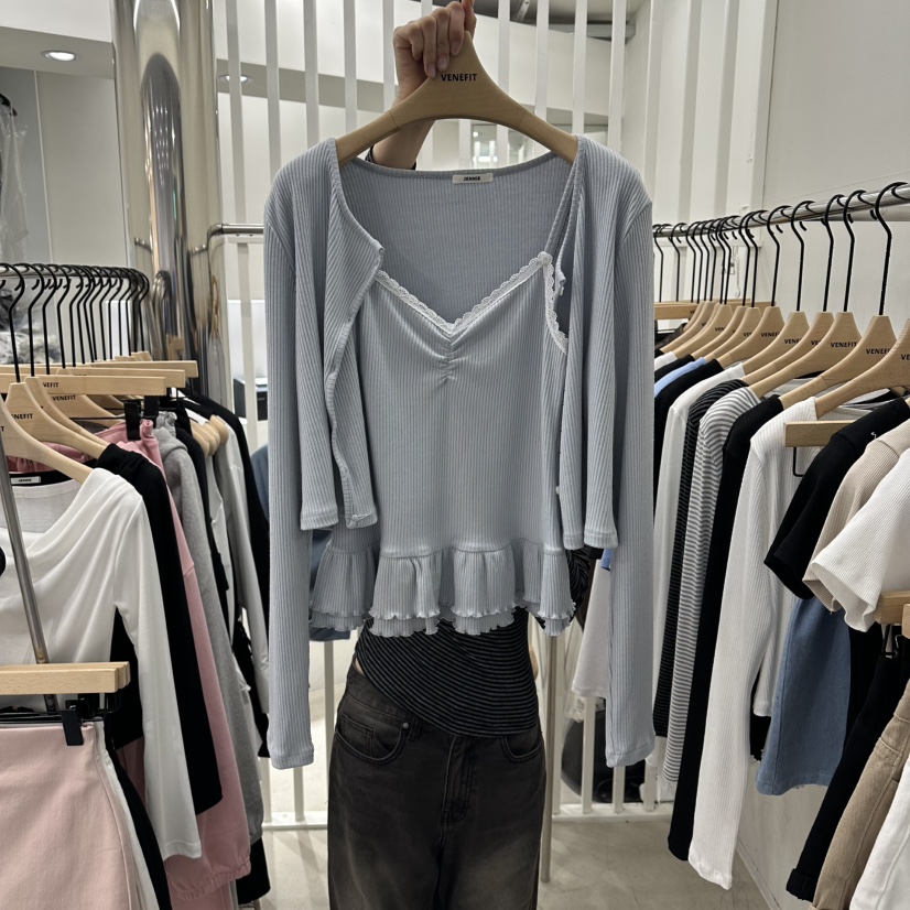 VENEFIT韓國直郵女士新品休閑真品人氣26春夏推薦套裝兩件套VENEFIT/JENNIE套裝圖色3