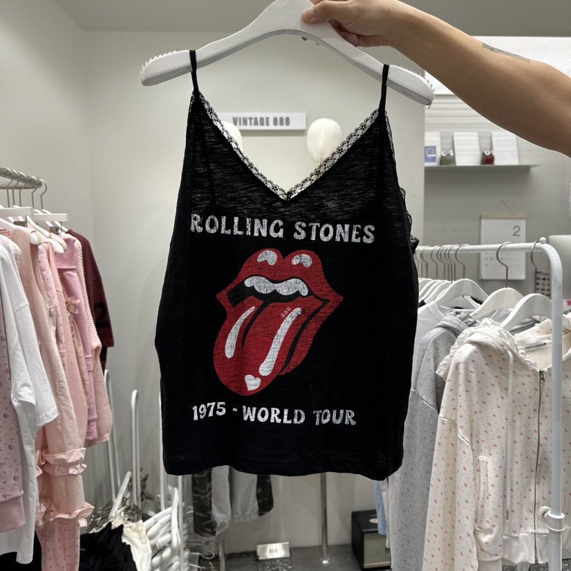 VINTAGE 888韓國直郵女士新款人氣推薦熱賣吊帶背心復古VINTAGE888/TRIPLE EIGHT吊帶/背心圖色2