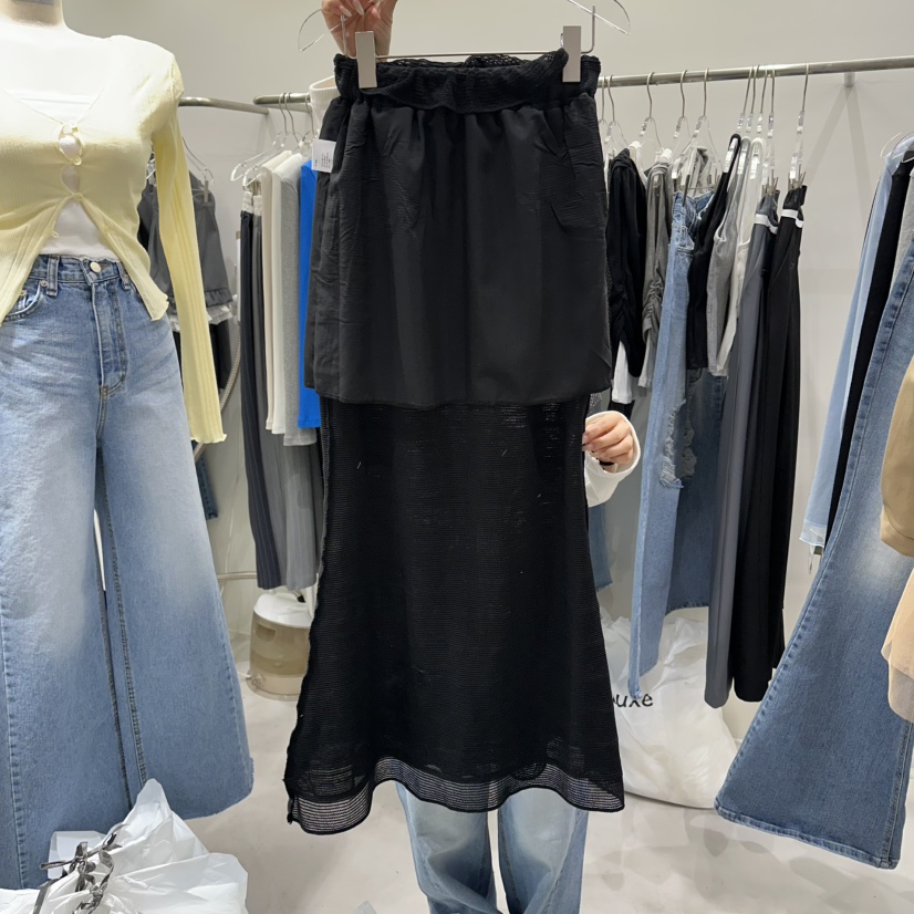 BAIE.38韓國代購女士新品職業人氣時尚真品熱賣26春夏長裙BAIE.38長裙