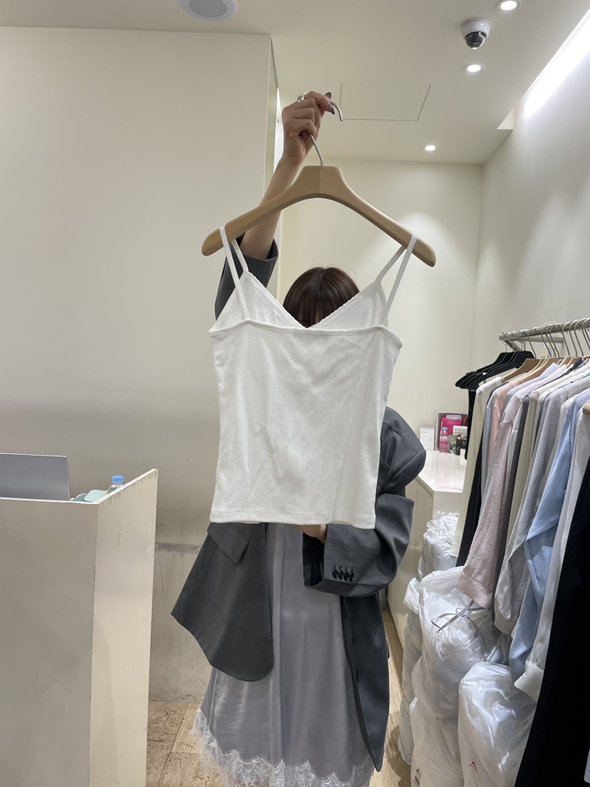 FLOWER-L東大門代購女士新品職業26春夏推薦休閑吊帶背心FLOWER-L吊帶/背心