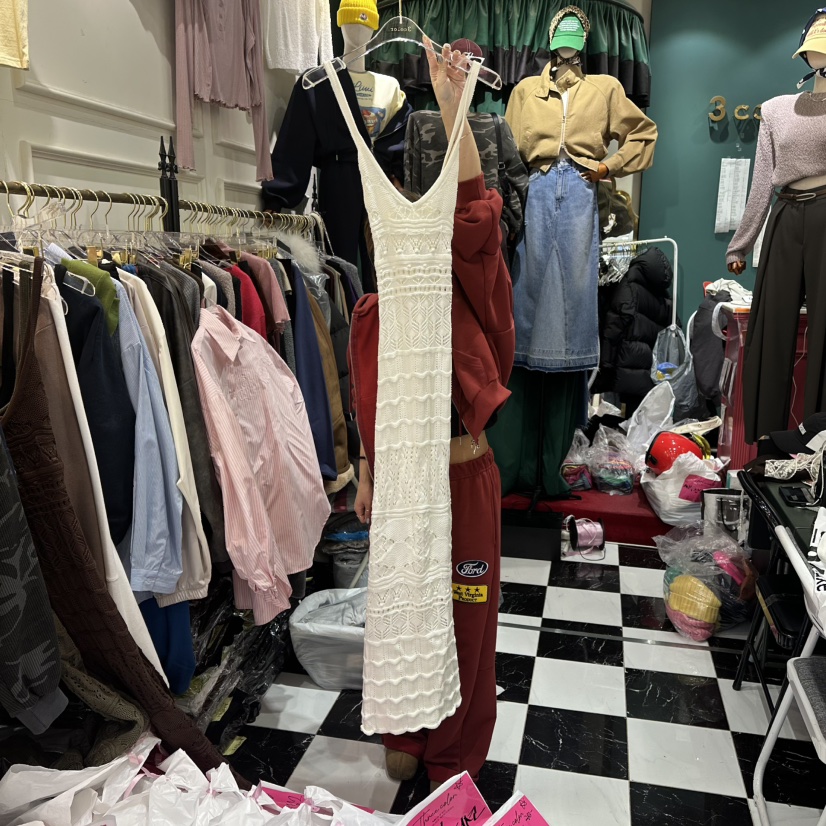 3COLOR韓國代購女士新款26春夏連衣裙Three color連衣裙圖色1