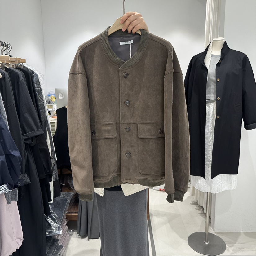 IRVINE東大門直郵女士新品推薦職業26春夏時尚熱賣夾克麂皮IRVINE夾克圖色2