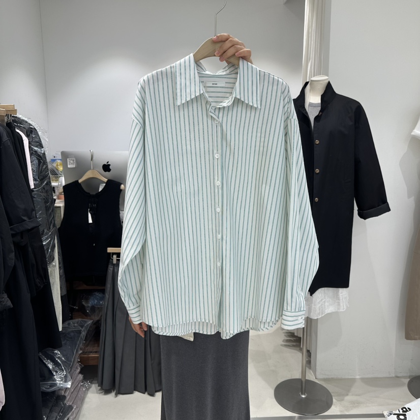 IRVINE韓國代購女士新款休閑人氣推薦26春夏時尚襯衫蕾絲衫IRVINE襯衫/蕾絲衫圖色2