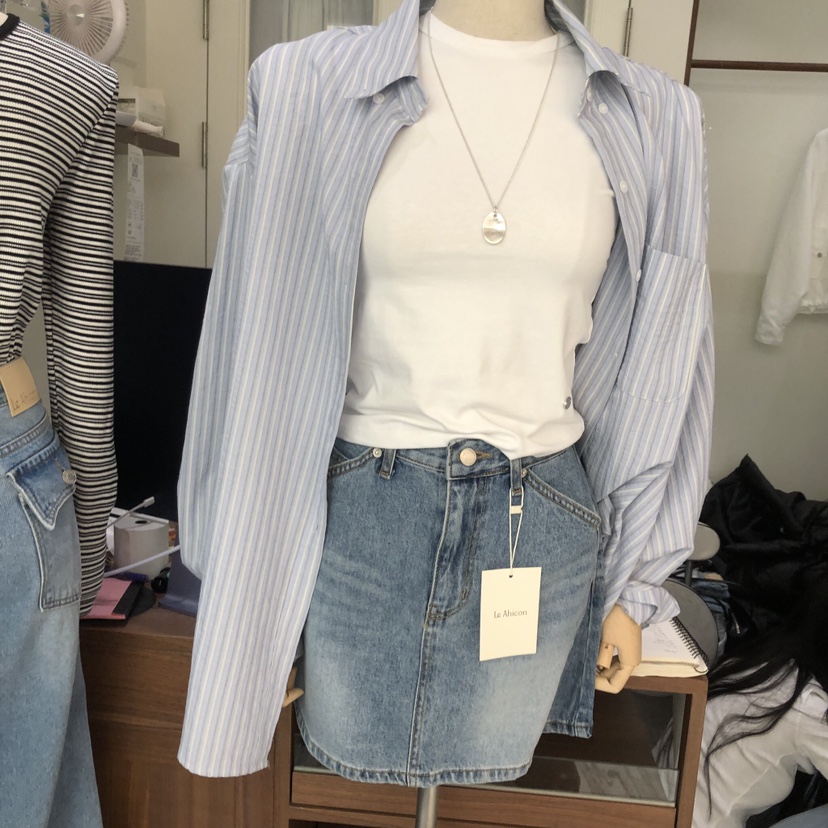 LE AHICON東大門實拍女裝新品真品熱賣時尚推薦襯衫蕾絲衫Le Ahicon襯衫/蕾絲衫圖色2