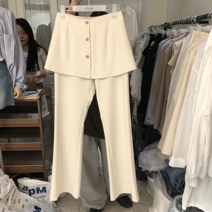 LE AHICON韓國直郵女士新品休閑職業真品熱賣推薦人氣裙褲Le Ahicon裙褲圖色3