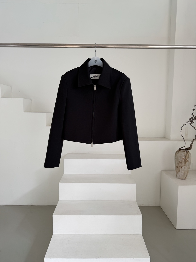 OATMEAL東大門代購女士新品職業熱賣時尚26春夏真品人氣夾克OATMEAL夾克圖色3