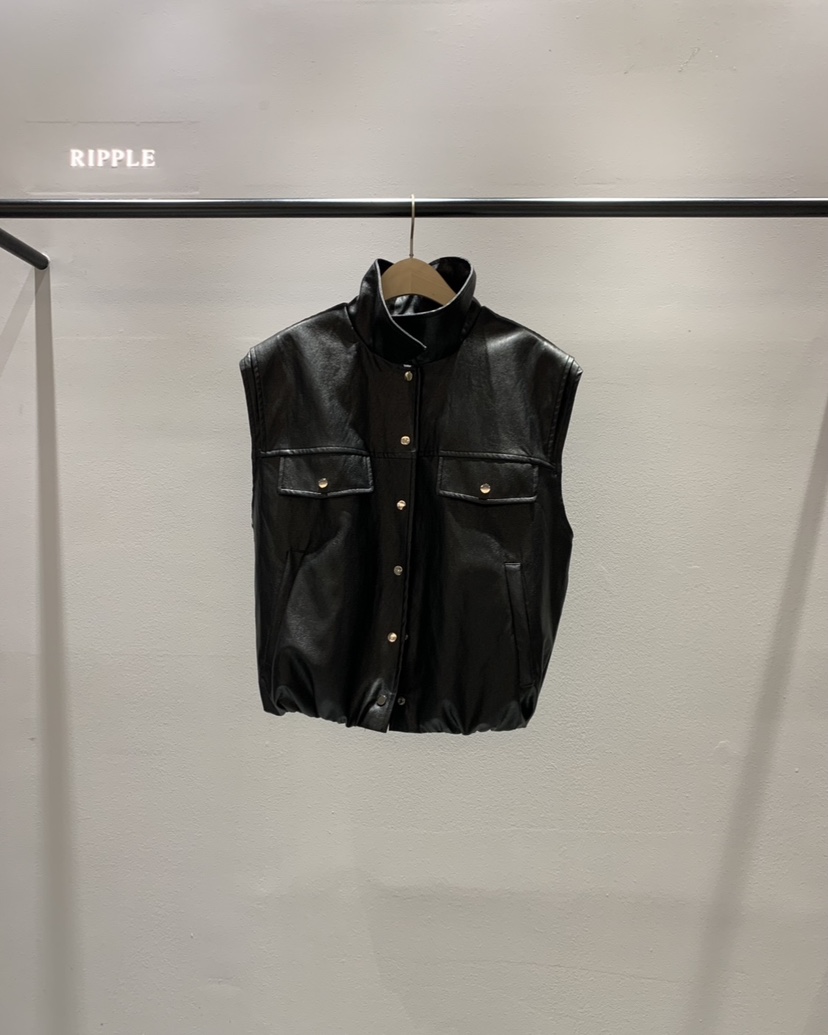 RIPPLE-P韓國直郵女士新品時尚熱賣職業真品休閑推薦馬甲RIPPLE-P馬甲