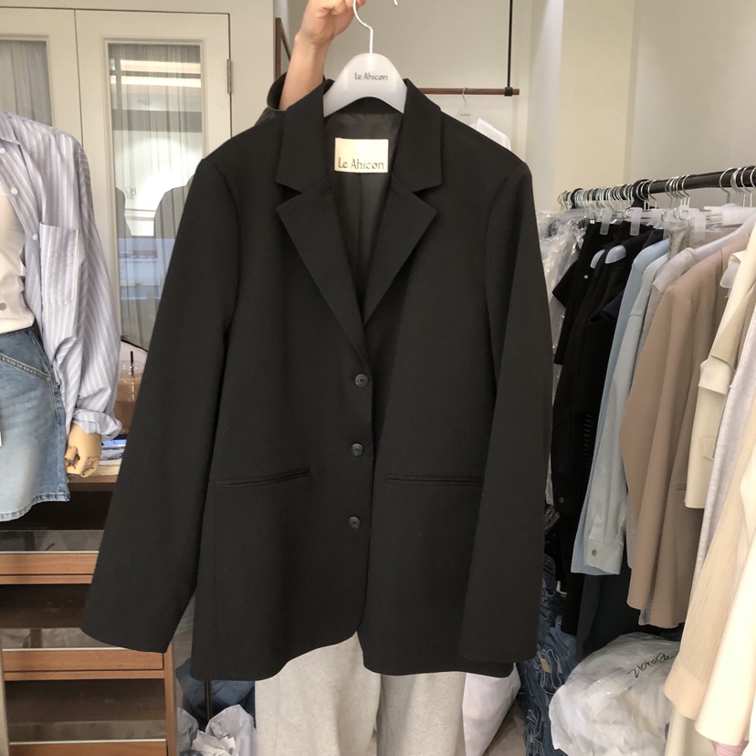 LE AHICON韓國代購女裝新品熱賣職業休閑人氣真品時尚夾克Le Ahicon夾克圖色3