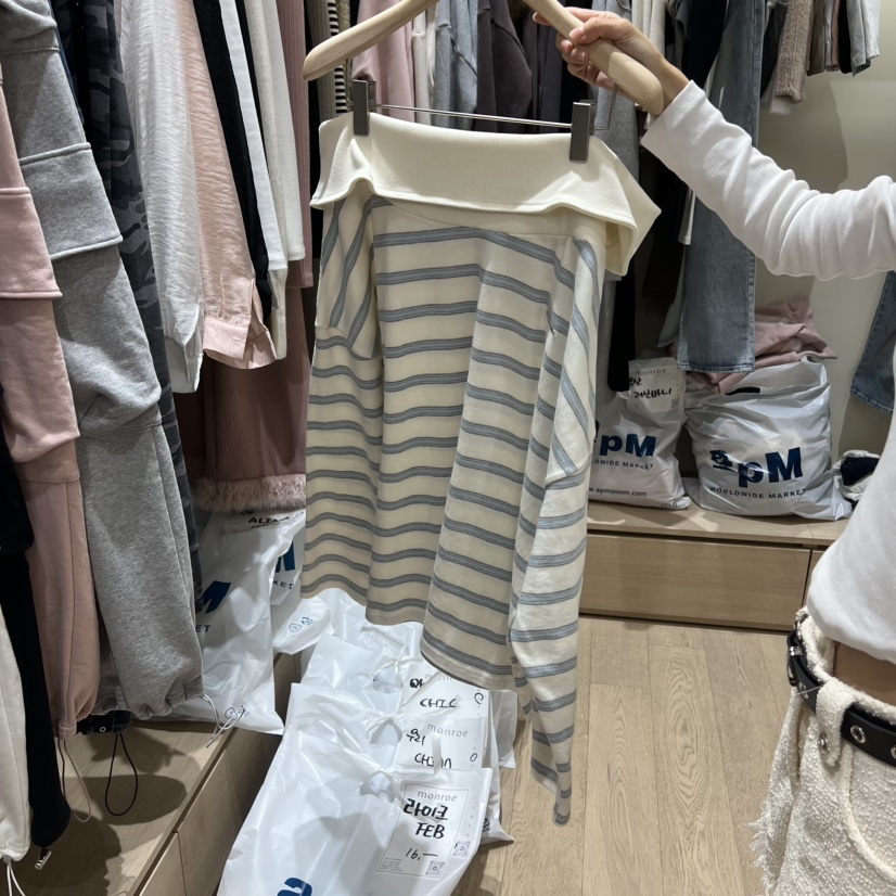 MEMOIRE東大門代購女士新品人氣熱賣真品時尚26春夏職業衛衣MEMOIRE衛衣圖色2