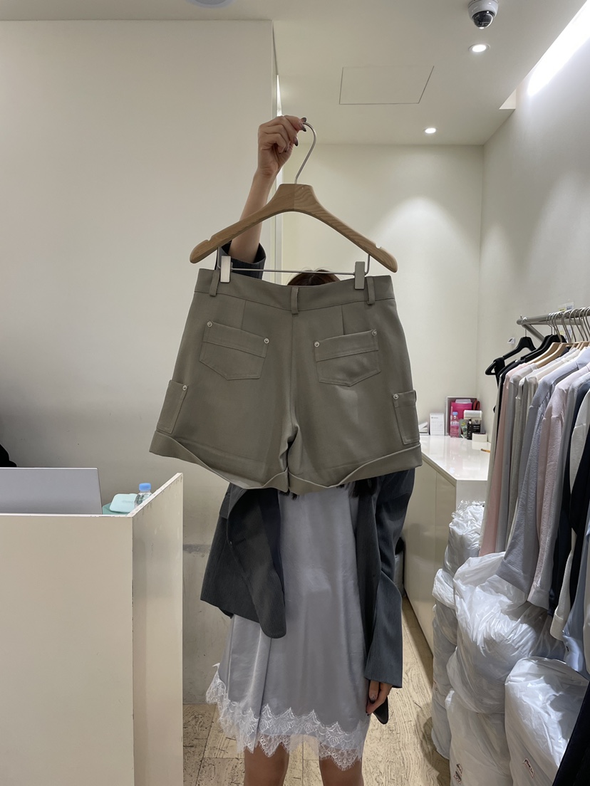 FLOWER-L東大門實拍女士新款真品推薦職業時尚人氣26春夏短褲FLOWER-L短褲